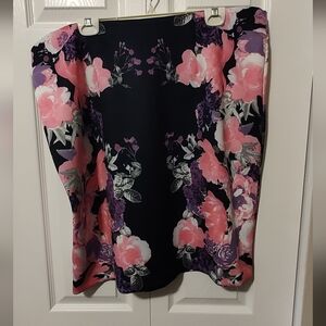 Women's INC Floral Skirt
